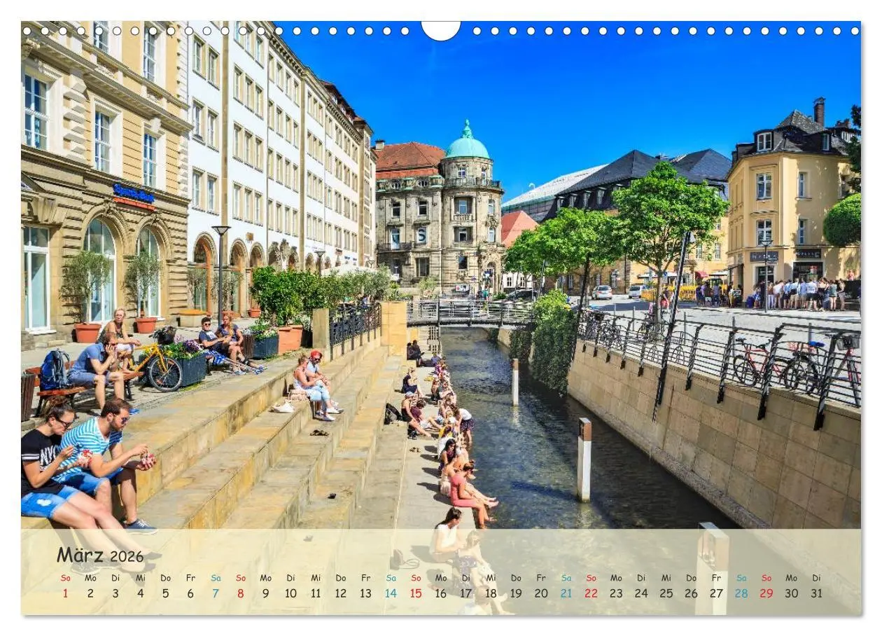 Bild: 9783457960622 | Bayreuth - die Stadt der Musik (Wandkalender 2026 DIN A3 quer),...