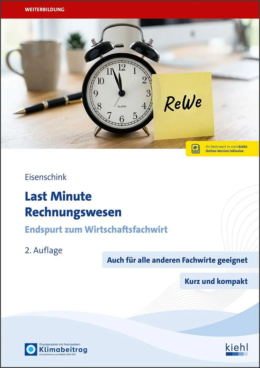 Cover: 9783470110622 | Last Minute Rechnungswesen | Endspurt zum Wirtschaftsfachwirt | Bundle