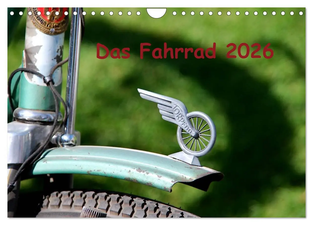 Cover: 9783516120622 | Das Fahrrad 2026 (Wandkalender 2026 DIN A4 quer), CALVENDO...