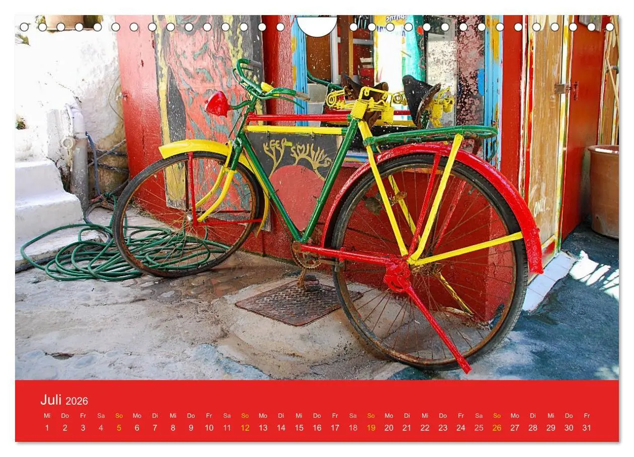 Bild: 9783516120622 | Das Fahrrad 2026 (Wandkalender 2026 DIN A4 quer), CALVENDO...