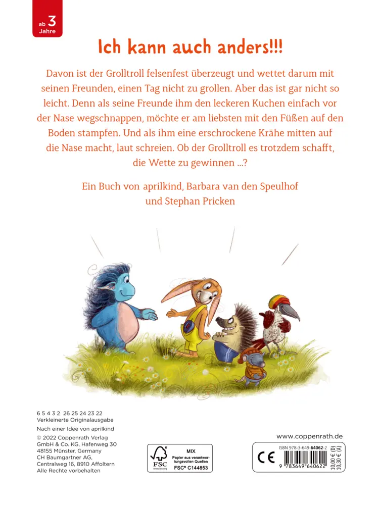 Bild: 9783649640622 | Der Grolltroll ... grollt heut nicht!? (Pappbilderbuch) | by aprilkind