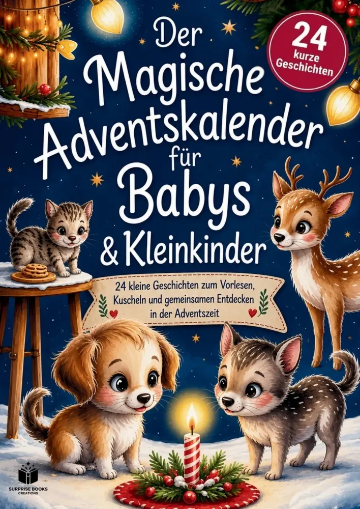 Cover: 9783692730622 | Der magische Adventskalender für Babys &amp; Kleinkinder - 24 kurze...