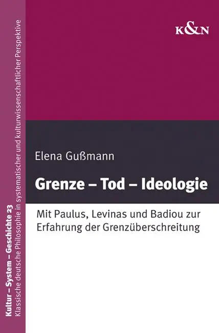 Cover: 9783826090622 | Grenze - Tod - Ideologie | Elena Gußmann | Taschenbuch | 390 S. | 2025