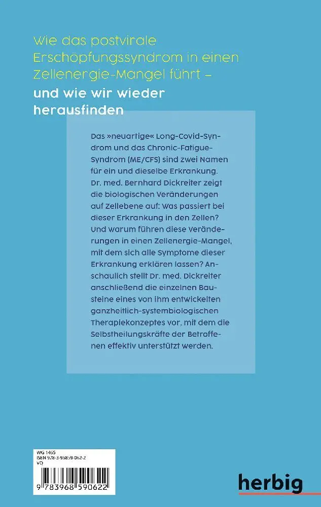 Rückseite: 9783968590622 | Raus aus der chronischen Erschöpfung | Bernhard Dickreiter | Buch