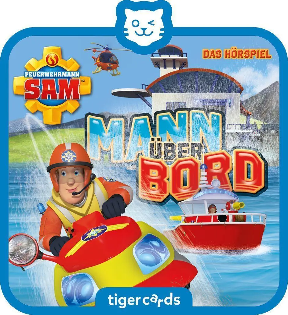 Cover: 4260535480722 | tigercard - Feuerwehrmann Sam - Mann über Bord | Deutsch | 2019