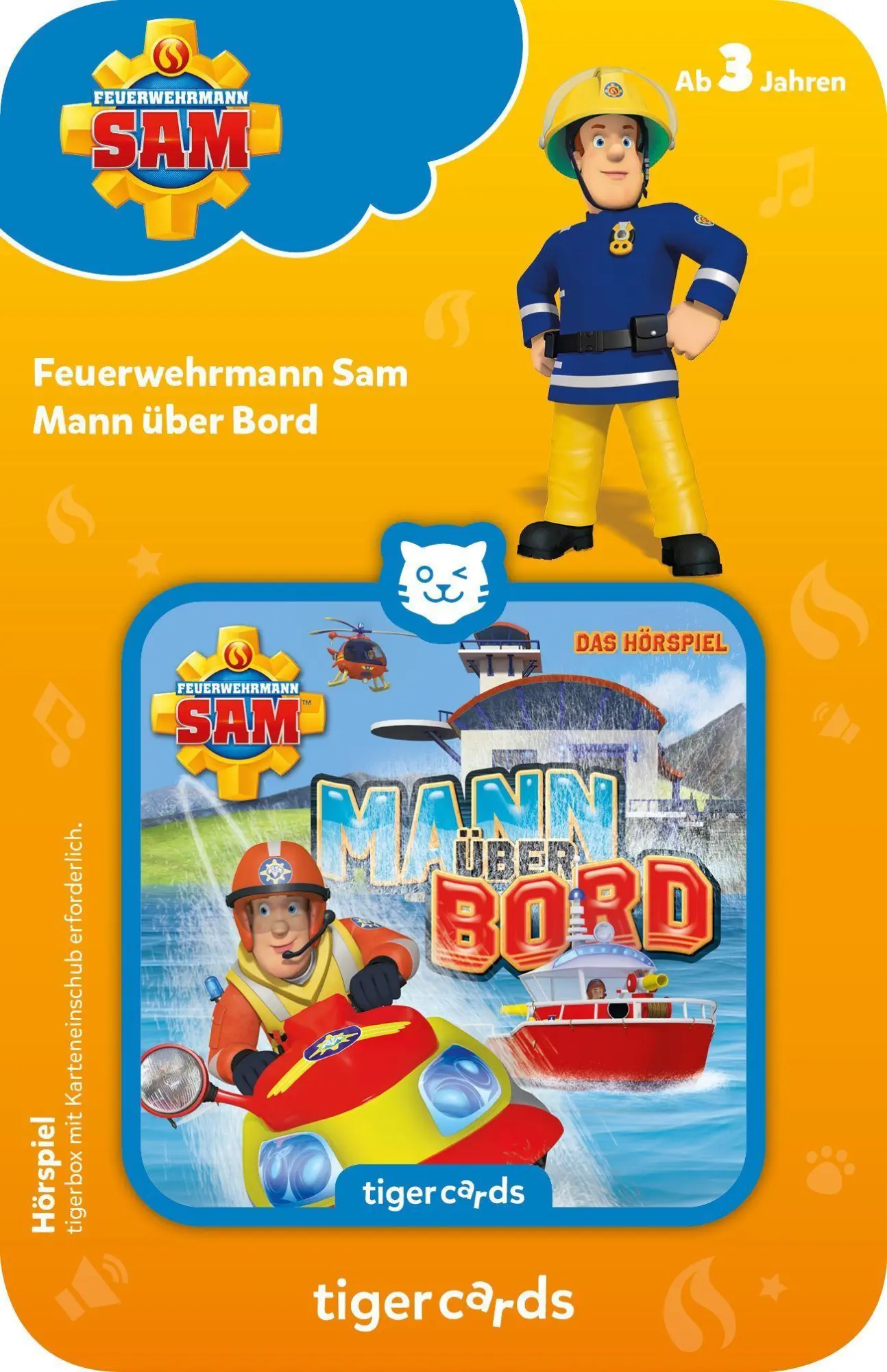 Bild: 4260535480722 | tigercard - Feuerwehrmann Sam - Mann über Bord | Deutsch | 2019