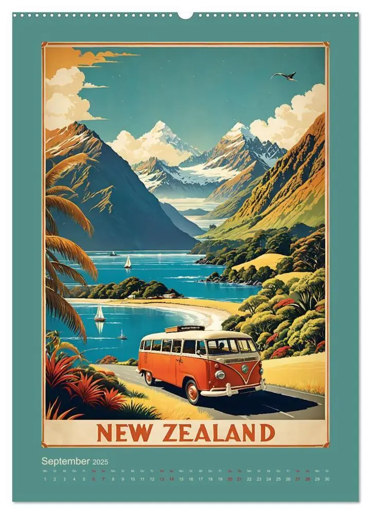 Bild: 9783383770722 | World Travel Poster - nostalgische Reise um die Welt (hochwertiger...