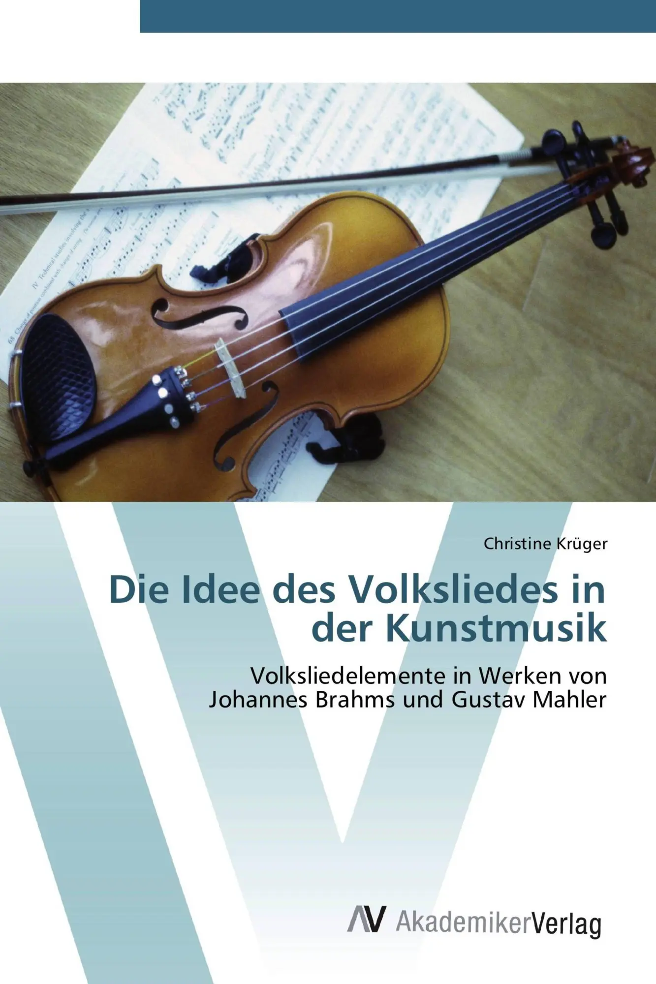 Cover: 9783639420722 | Die Idee des Volksliedes in der Kunstmusik | Christine Krüger | Buch