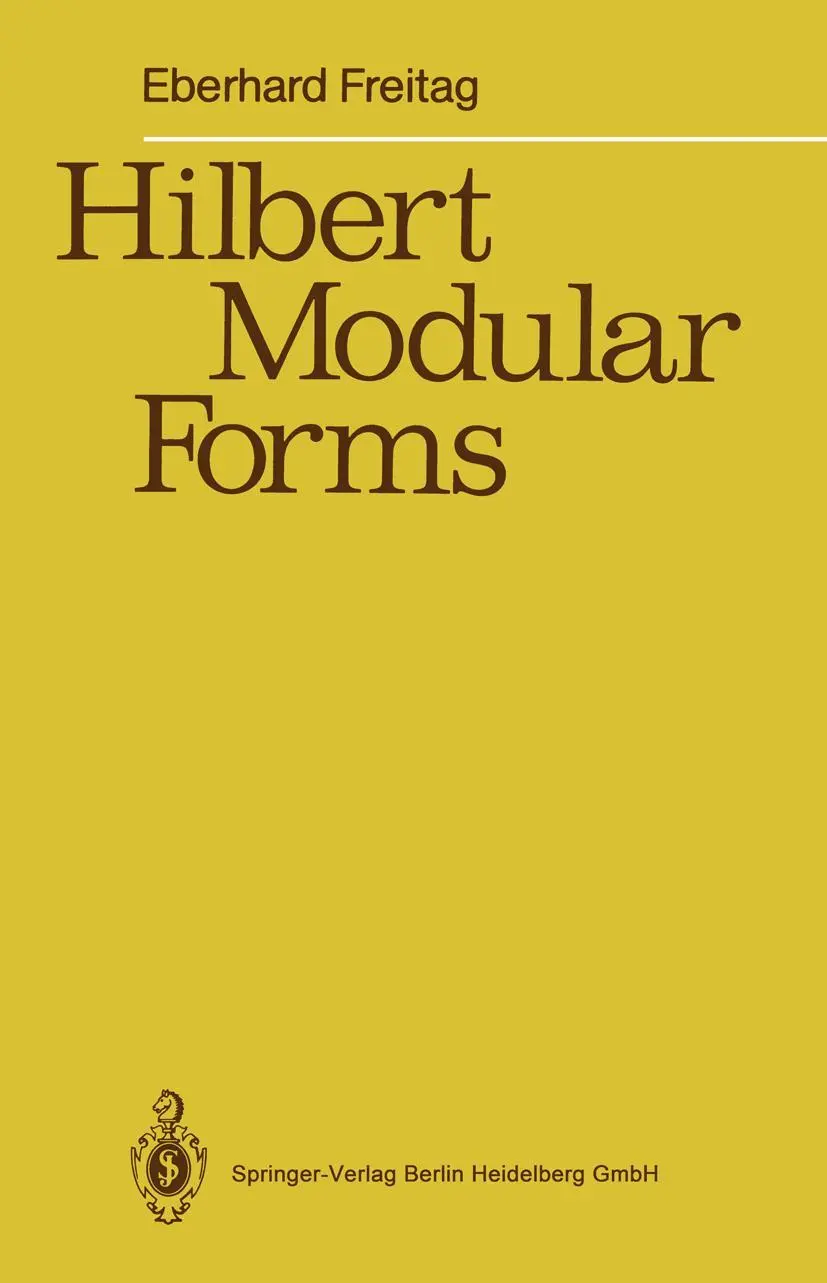 Cover: 9783642080722 | Hilbert Modular Forms | Eberhard Freitag | Taschenbuch | viii | 2010