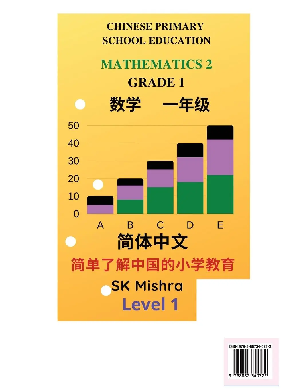 Rückseite: 9798887340722 | Chinese Primary School Education Grade 1 | Sam Karthik | Taschenbuch