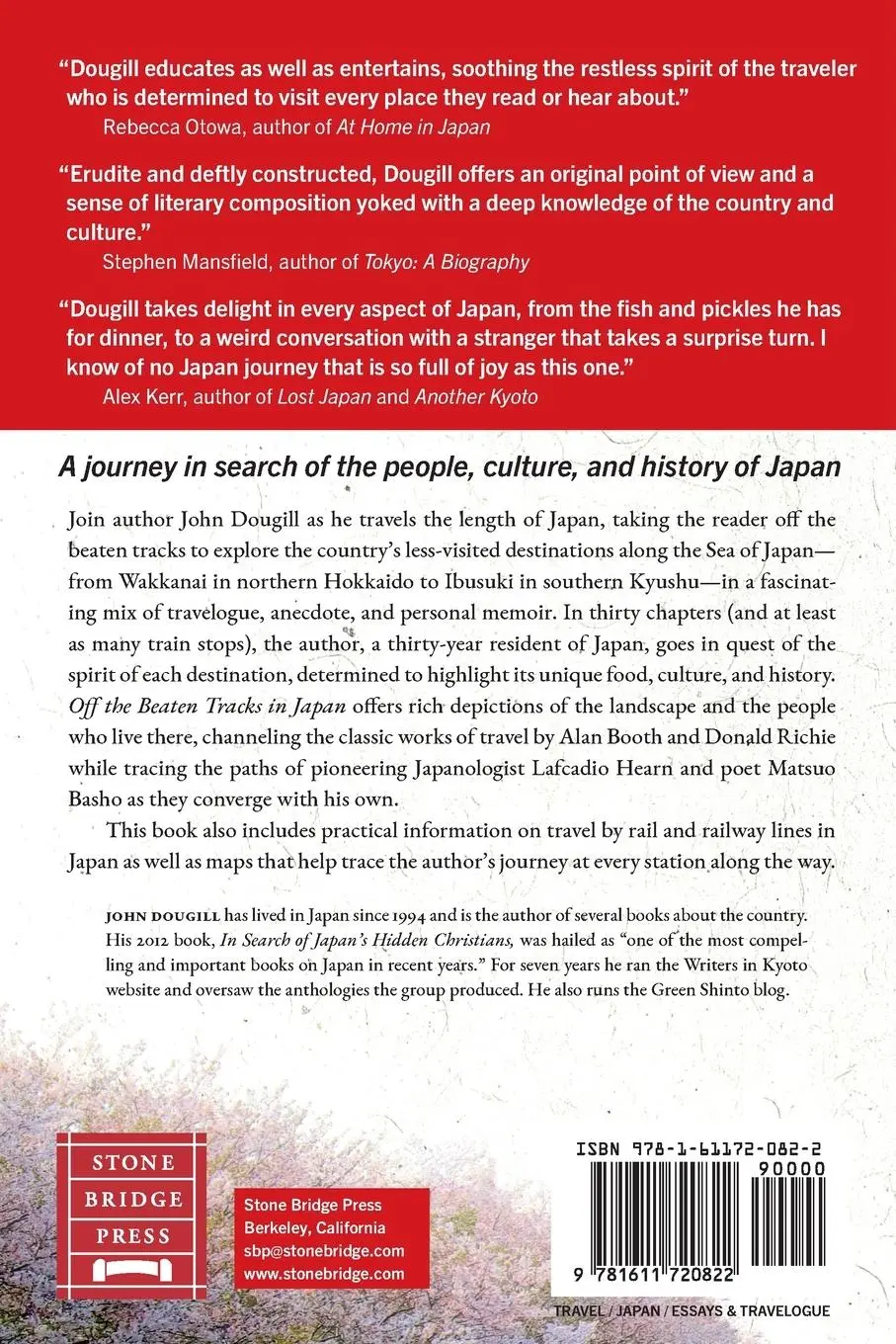 Rückseite: 9781611720822 | Off the Beaten Tracks in Japan | John Dougill | Taschenbuch | Englisch