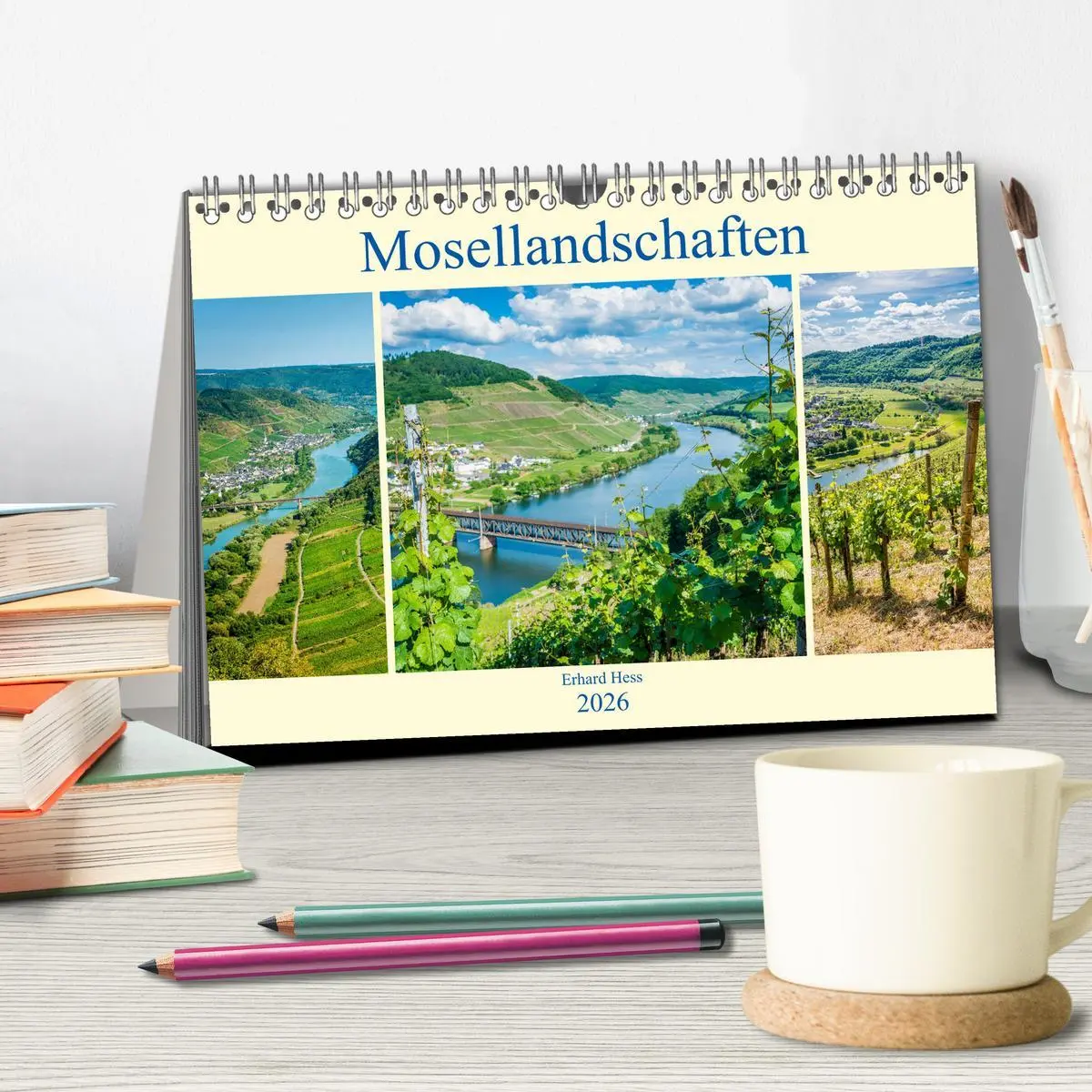 Bild: 9783457870822 | Mosellandschaften (Tischkalender 2026 DIN A5 quer), CALVENDO...