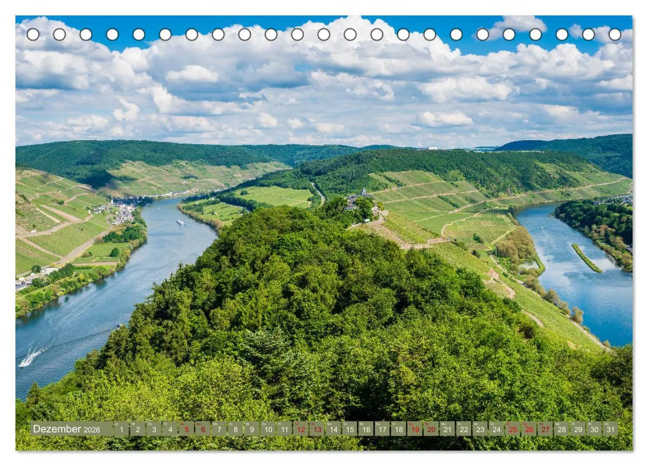 Bild: 9783457870822 | Mosellandschaften (Tischkalender 2026 DIN A5 quer), CALVENDO...