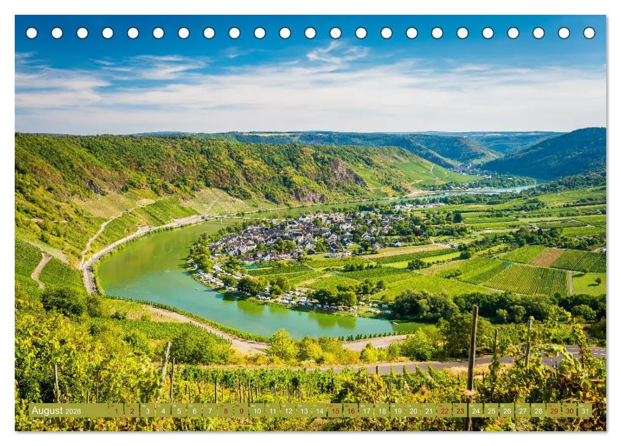 Bild: 9783457870822 | Mosellandschaften (Tischkalender 2026 DIN A5 quer), CALVENDO...