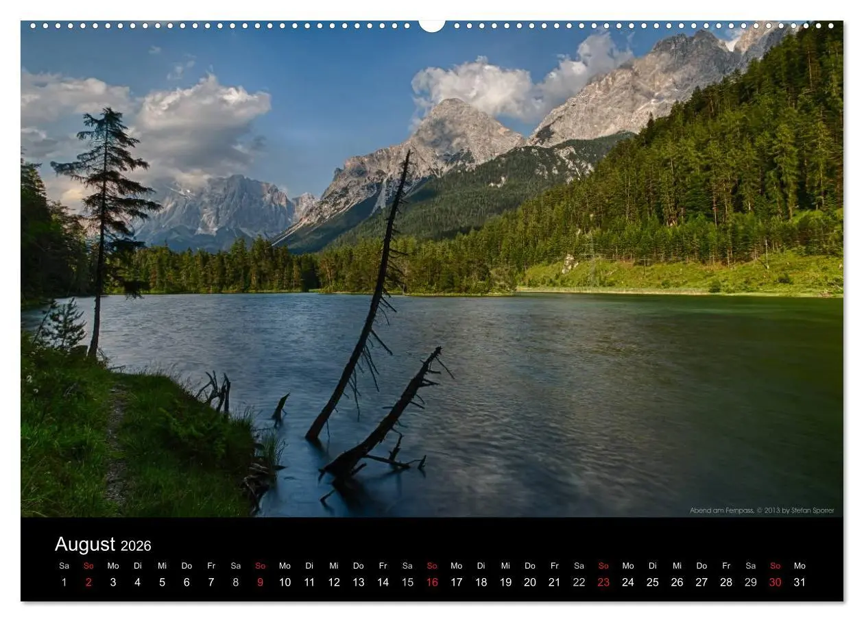 Bild: 9783516100822 | Licht über Bergen und Seen (hochwertiger Premium Wandkalender 2026...