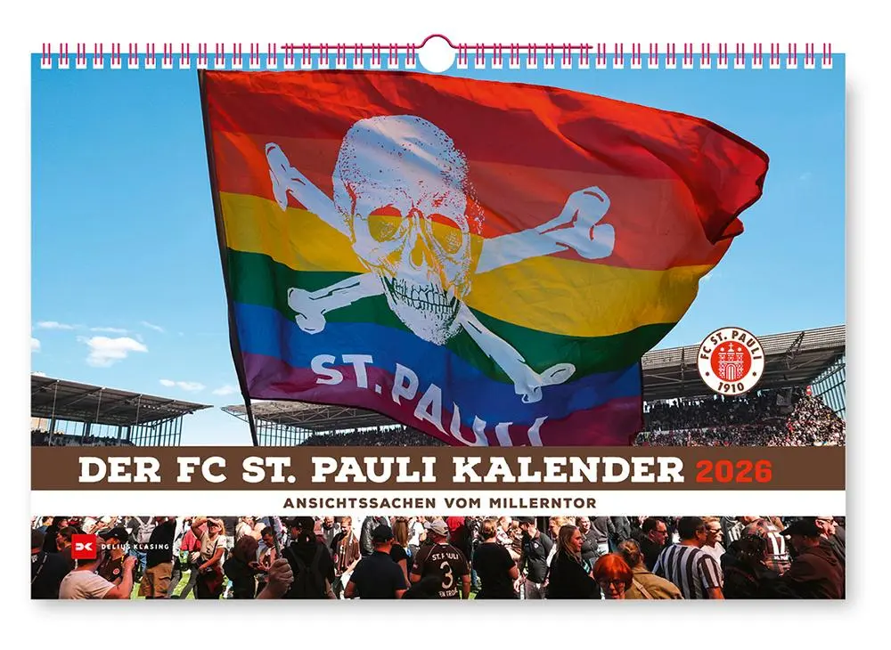 Cover: 9783667130822 | Der FC St. Pauli Kalender 2026 | Ansichten vom Millerntor | Kalender