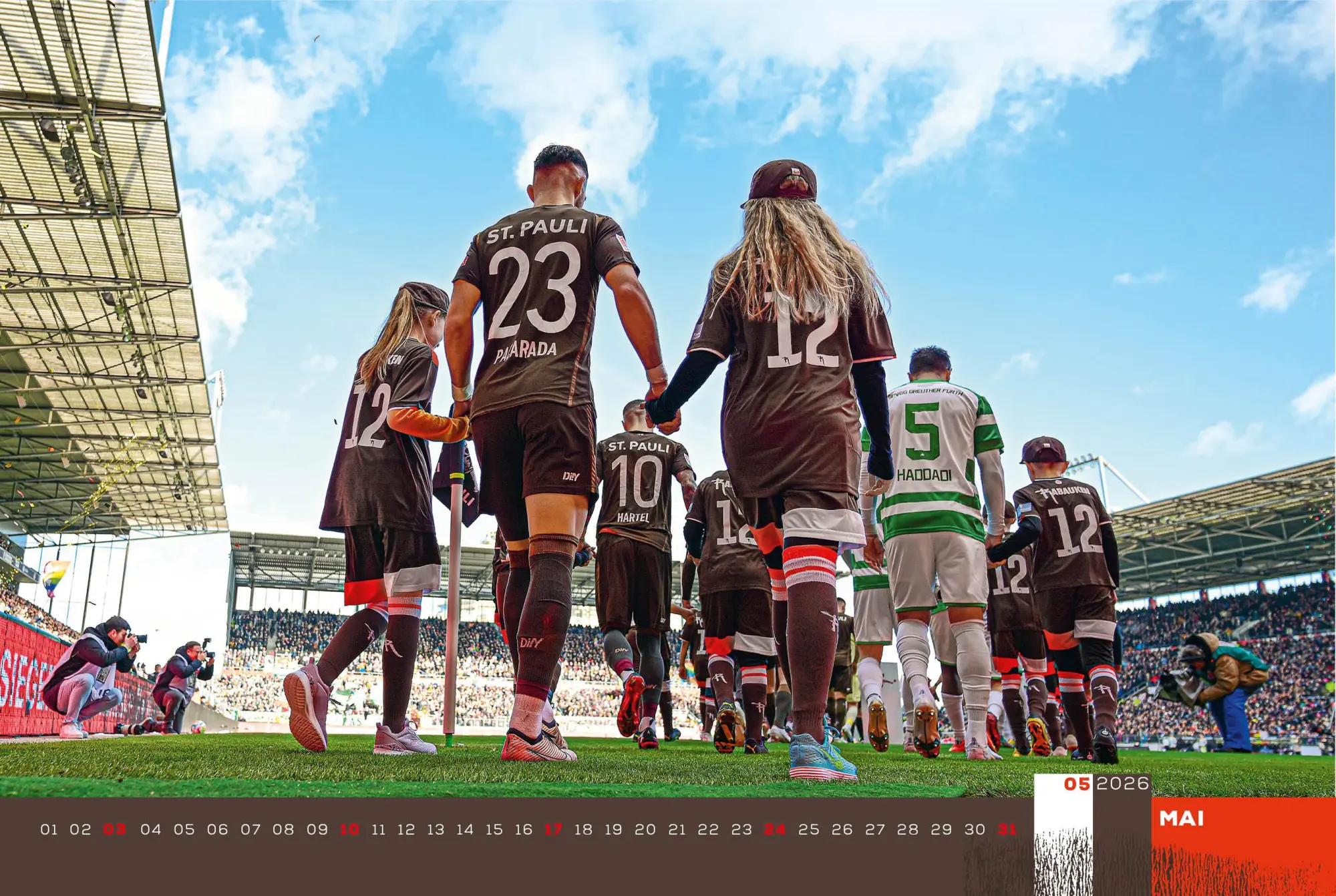Bild: 9783667130822 | Der FC St. Pauli Kalender 2026 | Ansichten vom Millerntor | Kalender