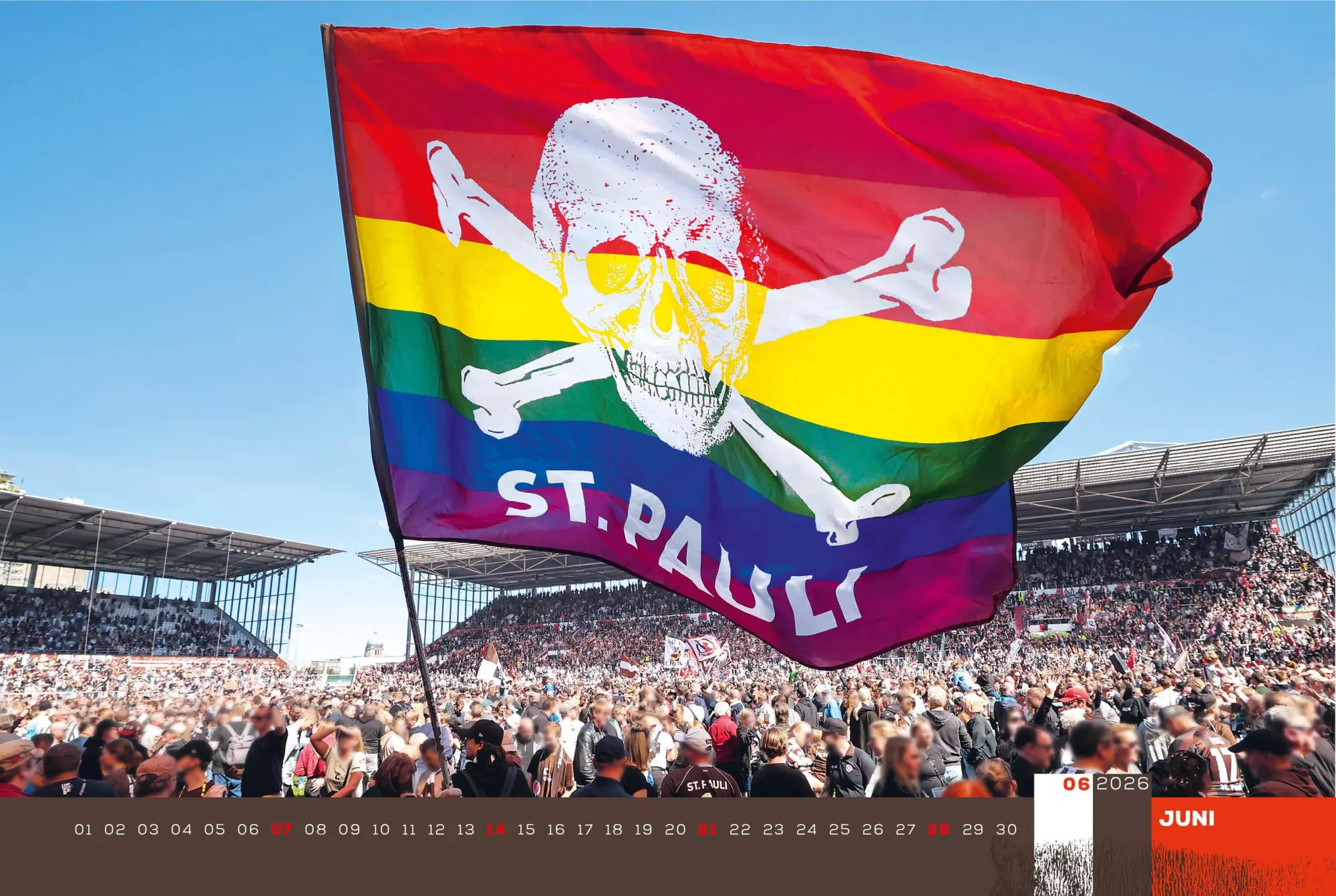 Bild: 9783667130822 | Der FC St. Pauli Kalender 2026 | Ansichten vom Millerntor | Kalender