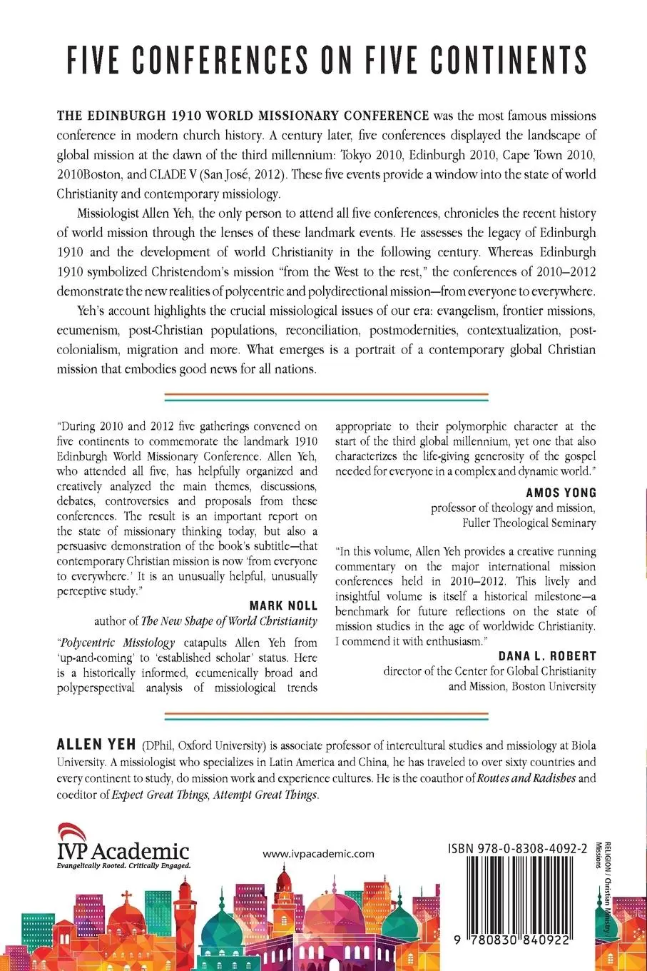 Rückseite: 9780830840922 | Polycentric Missiology | Allen Yeh | Taschenbuch | Englisch | 2016