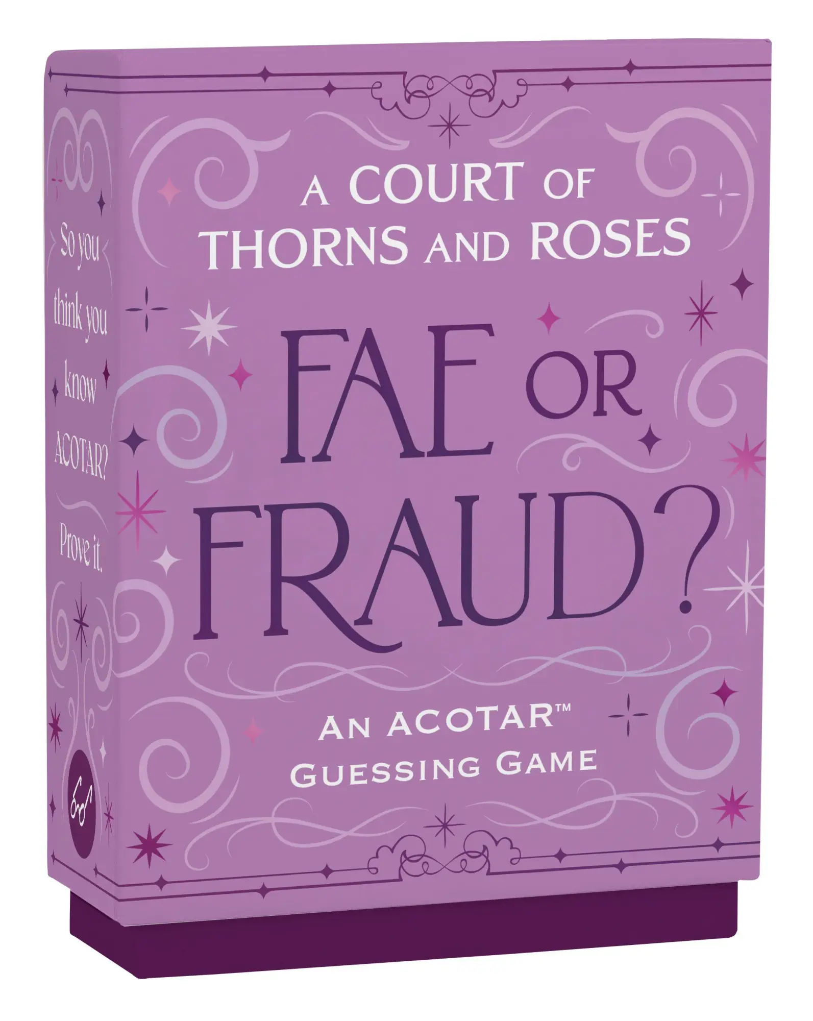 Cover: 9781797250922 | A Court of Thorns and Roses Official Fae or Fraud? Game | Maas | Spiel