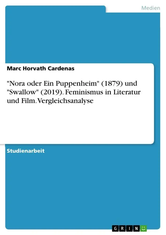 Cover: 9783389000922 | "Nora oder Ein Puppenheim" (1879) und "Swallow" (2019). Feminismus...