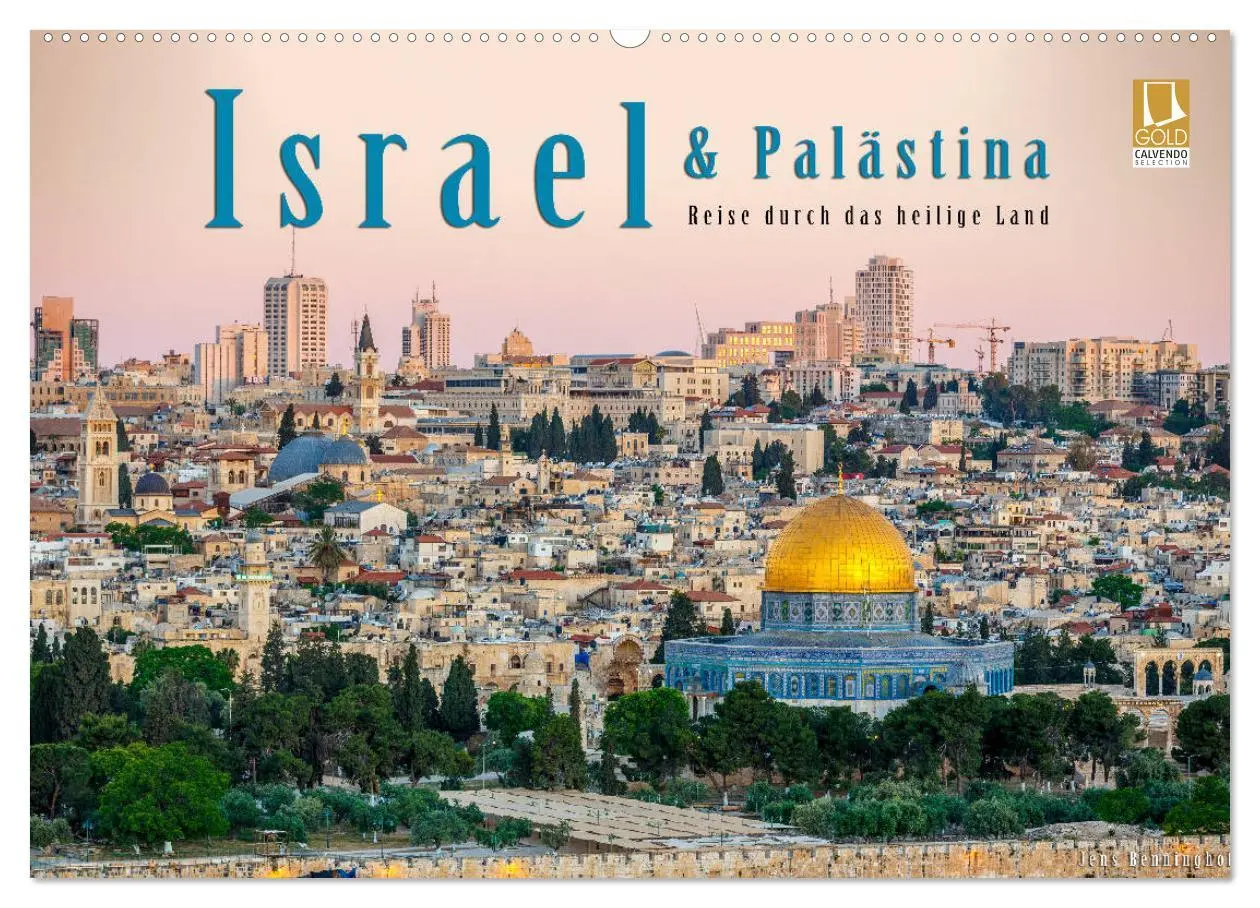 Cover: 9783457790922 | Israel &amp; Palästina - Reise durch das heilige Land (Wandkalender...