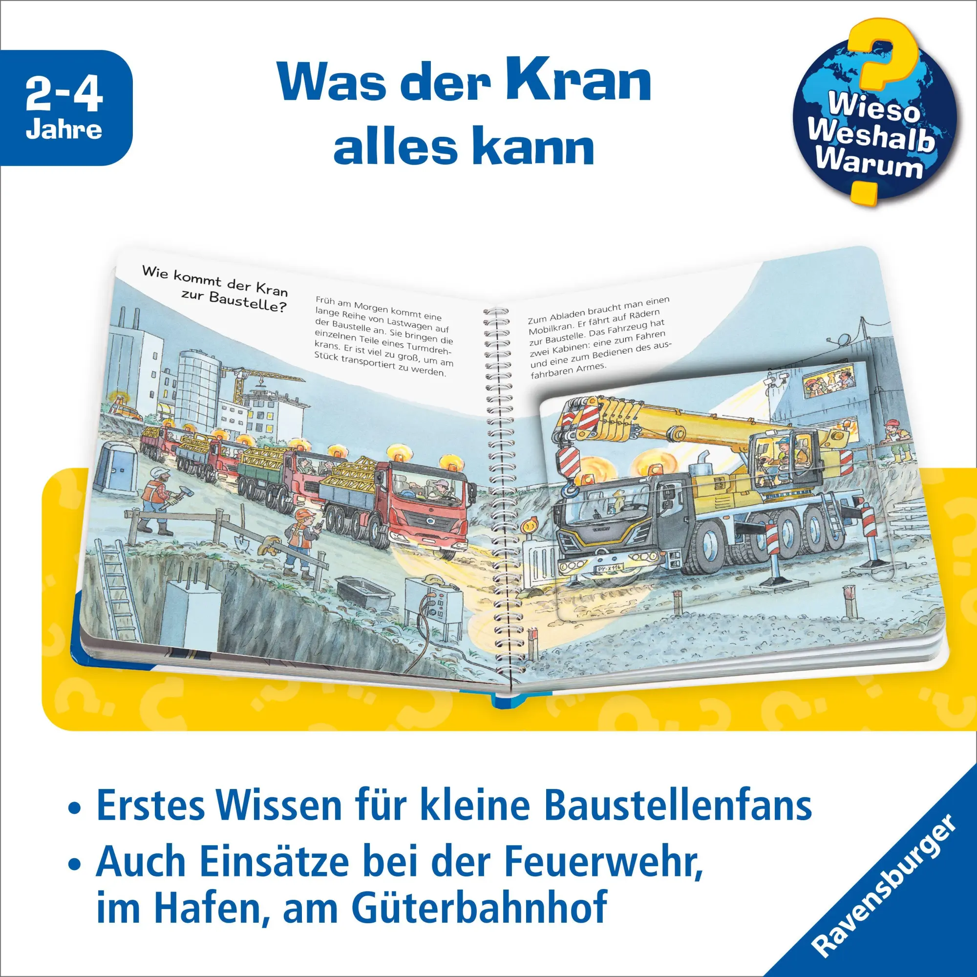 Bild: 9783473600922 | Wieso? Weshalb? Warum? junior, Band 81 - Der Kran | Andrea Erne | Buch