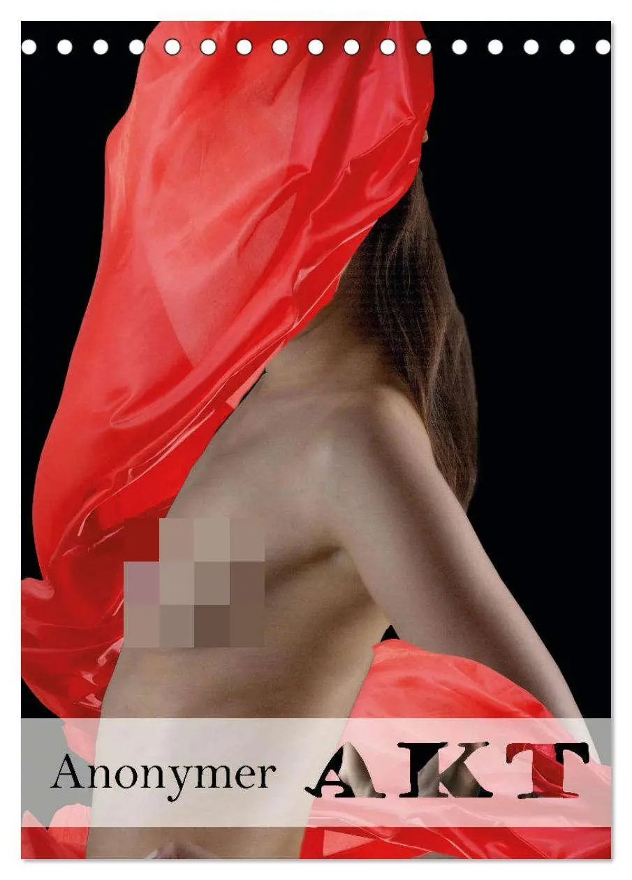 Cover: 9783516330922 | Anonymer Akt (Tischkalender 2026 DIN A5 hoch), CALVENDO Monatskalender