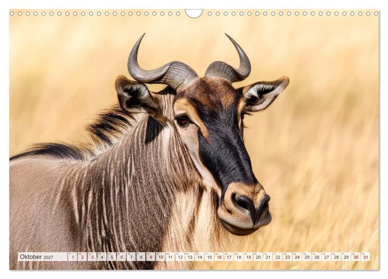Bild: 9783516950922 | TIERWELT AFRIKA Faszination Wildnis (Wandkalender 2027 DIN A3...