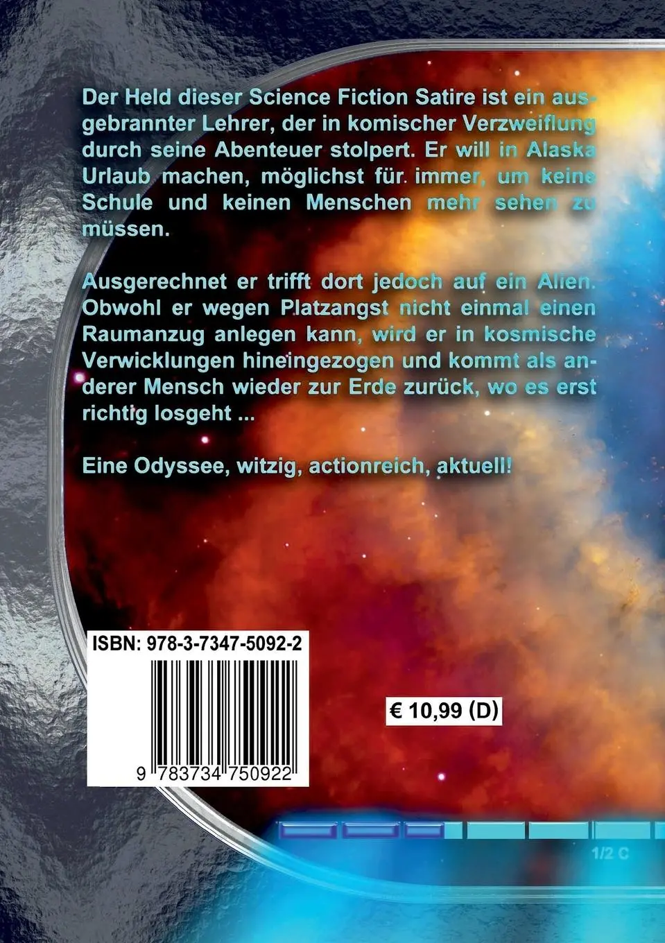 Rückseite: 9783734750922 | 99 Lichtjahre | Paul C. Jaeger | Taschenbuch | 272 S. | Deutsch | 2015