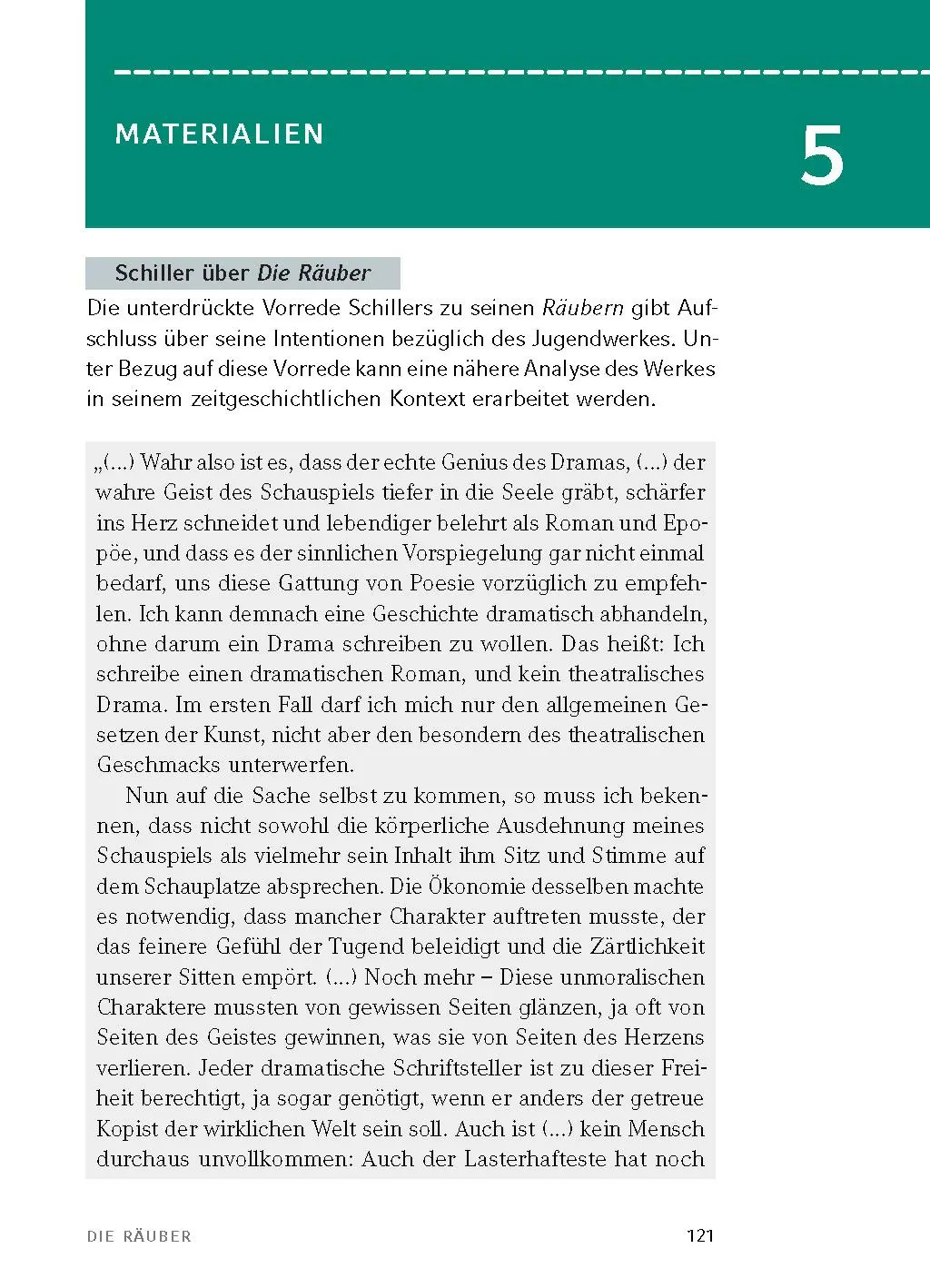 Bild: 9783804420922 | Die Räuber von Friedrich Schiller - Textanalyse und Interpretation