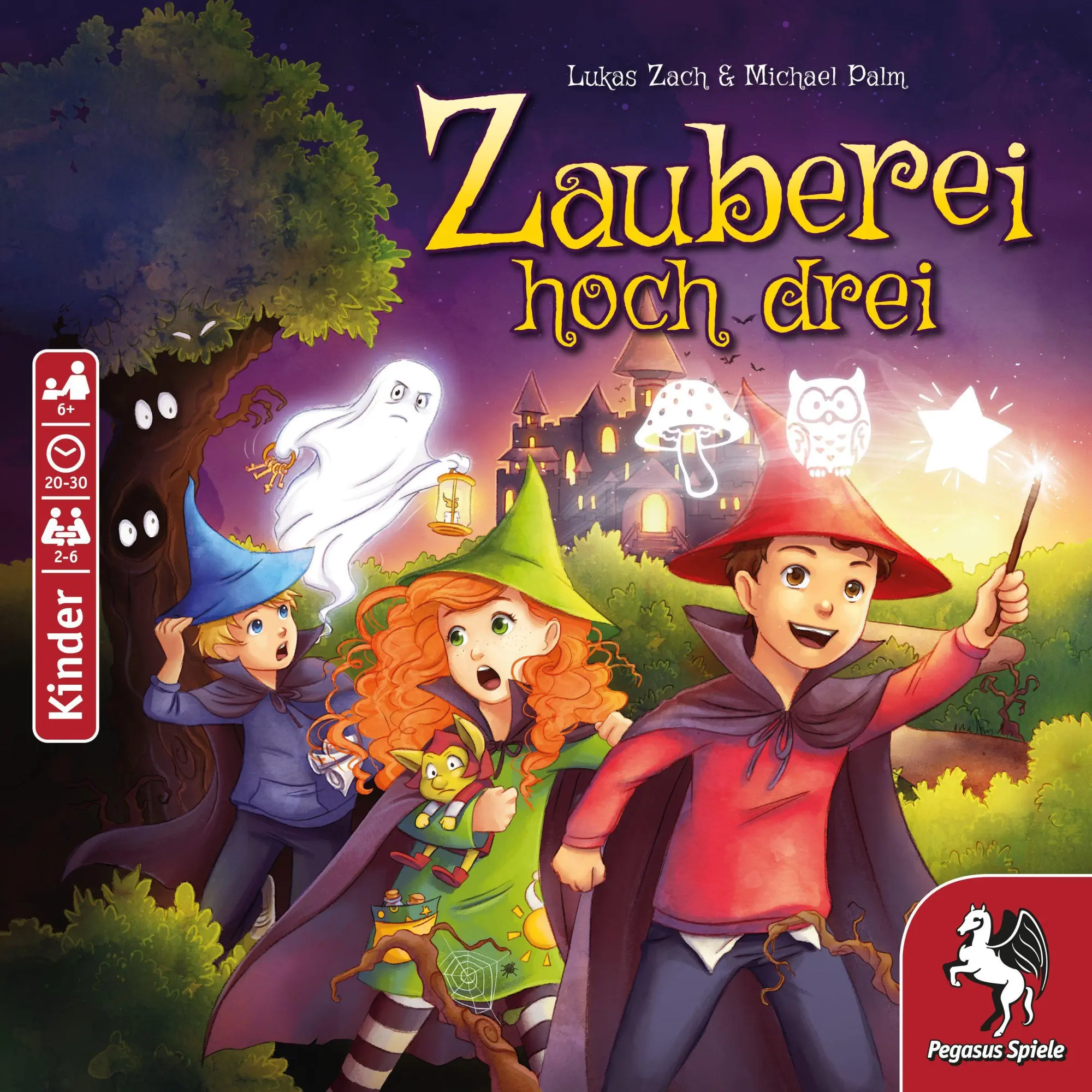 Bild: 4250231711022 | Zauberei hoch drei | Lukas Zach | Spiel | Brettspiel | 66013G | 2016
