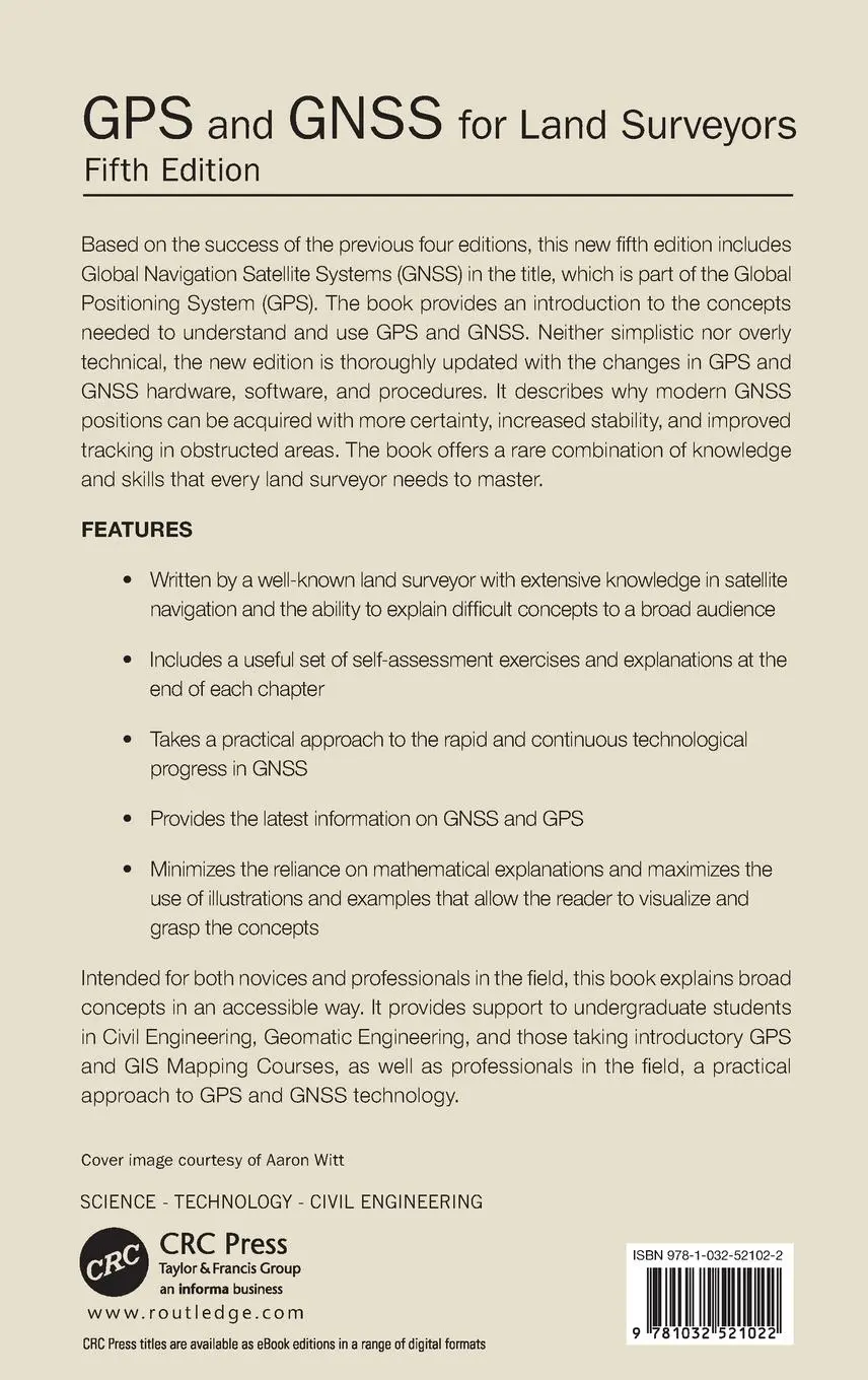 Rückseite: 9781032521022 | GPS and GNSS for Land Surveyors, Fifth Edition | Jan van Sickle | Buch
