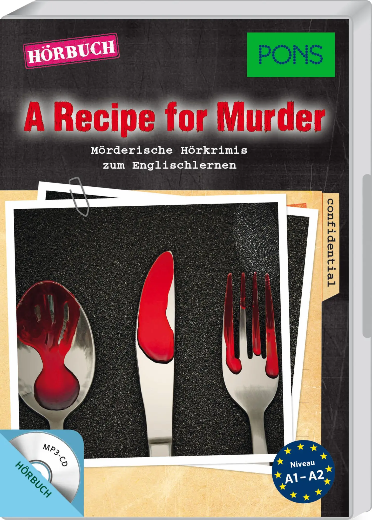 Cover: 9783125621022 | PONS Hörkrimi Englisch - A Recipe for Murder | Audio-CD | 80 S. | 2018
