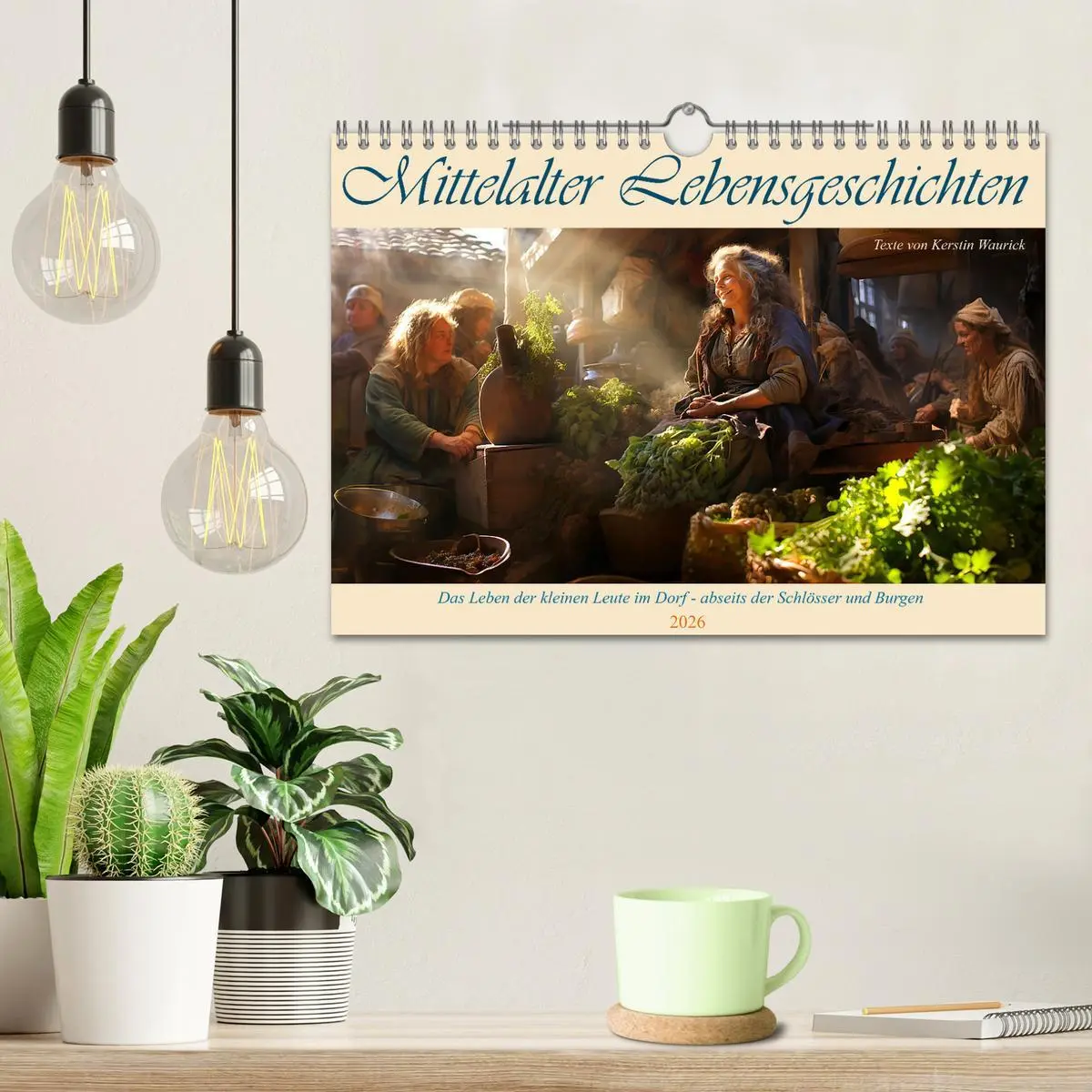 Bild: 9783457371022 | Mittelalter Lebensgeschichten (Wandkalender 2026 DIN A4 quer),...