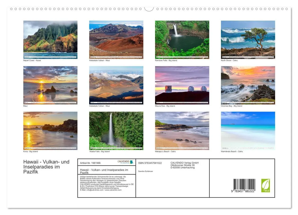 Bild: 9783457681022 | Hawaii - Vulkan- und Inselparadies im Pazifik (hochwertiger Premium...