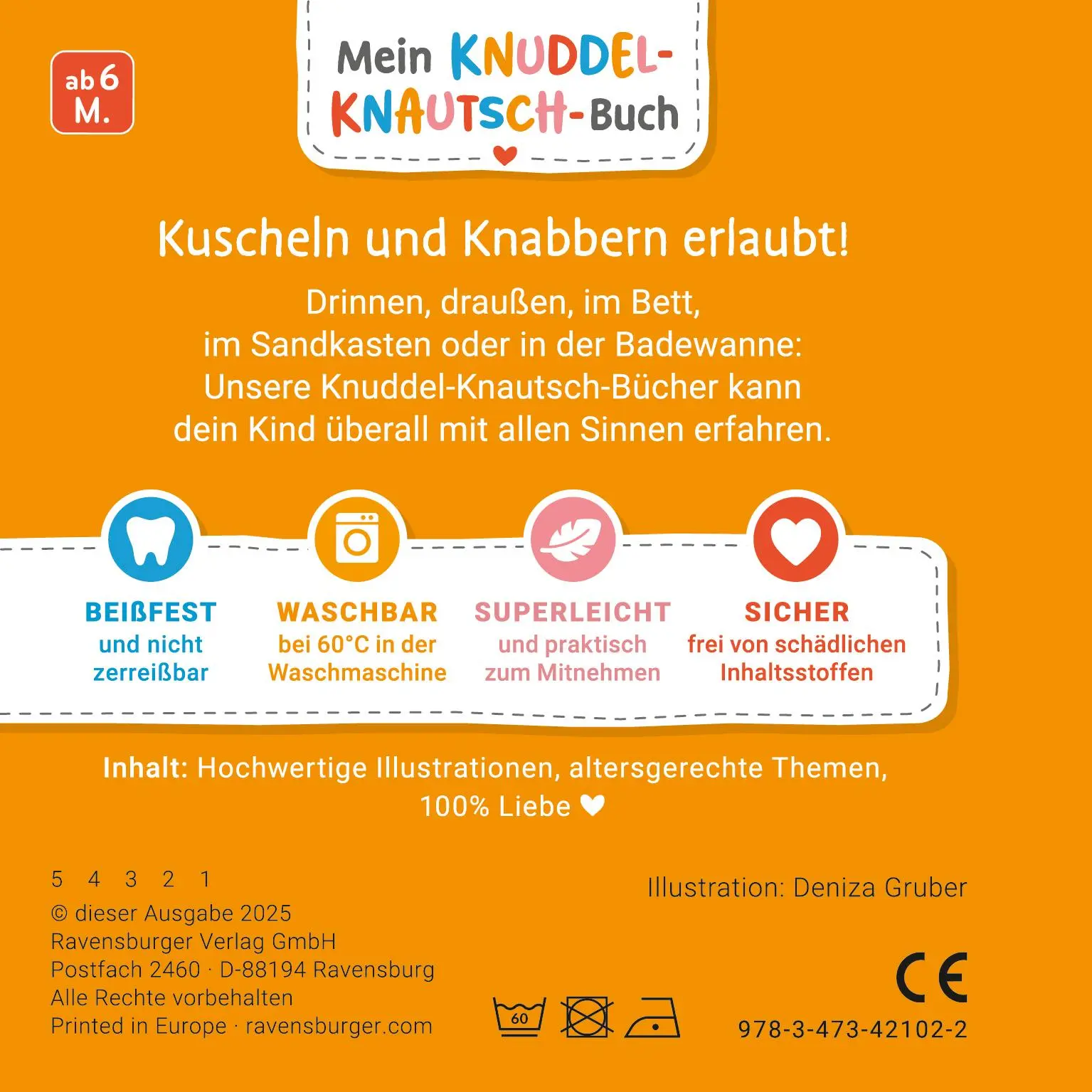 Rückseite: 9783473421022 | Mein Knuddel-Knautsch-Buch - Sachen suchen. Beim Einkaufen | Gruber