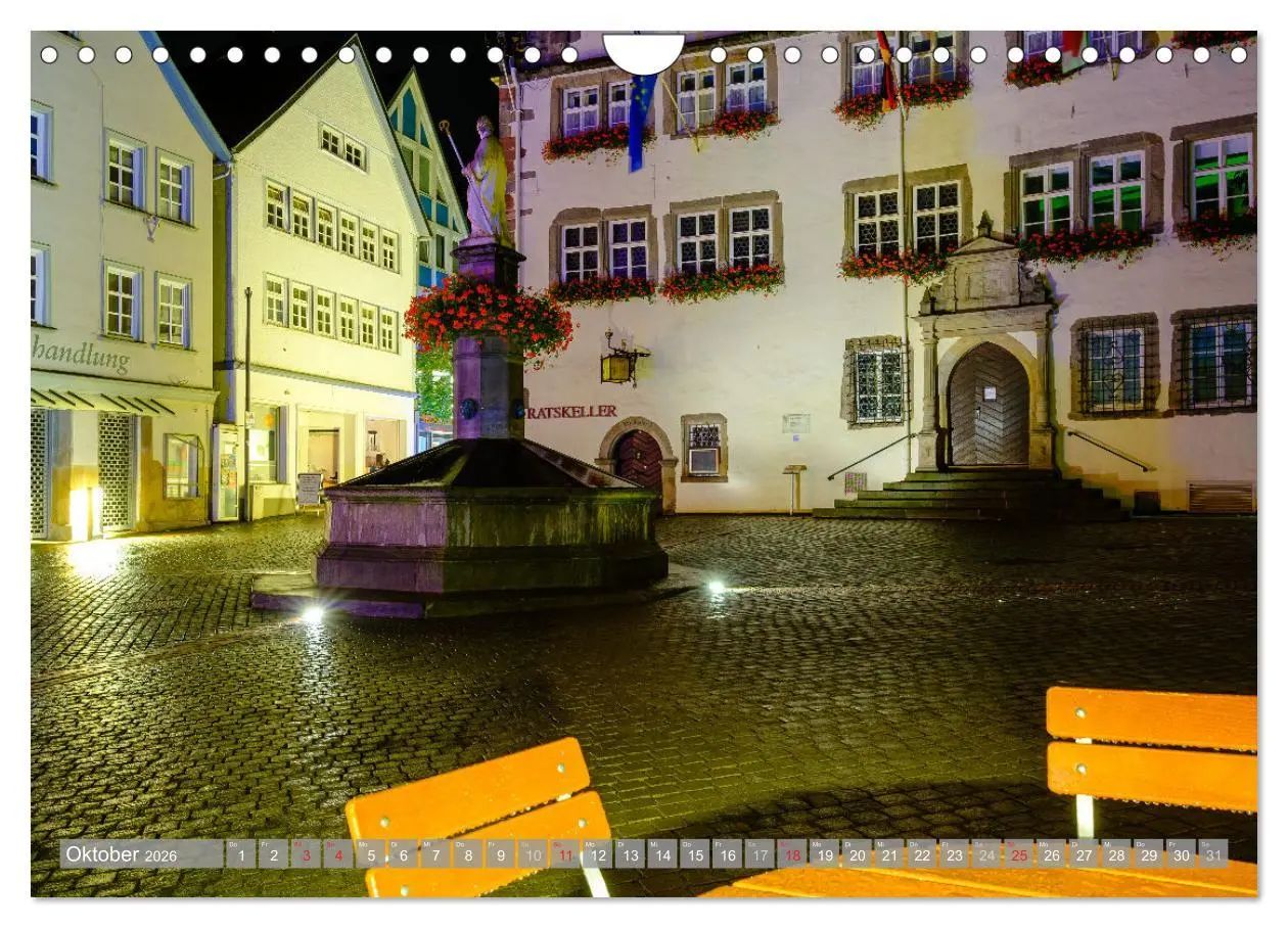 Bild: 9783516081022 | Ein Blick auf Bad Hersfeld (Wandkalender 2026 DIN A4 quer),...