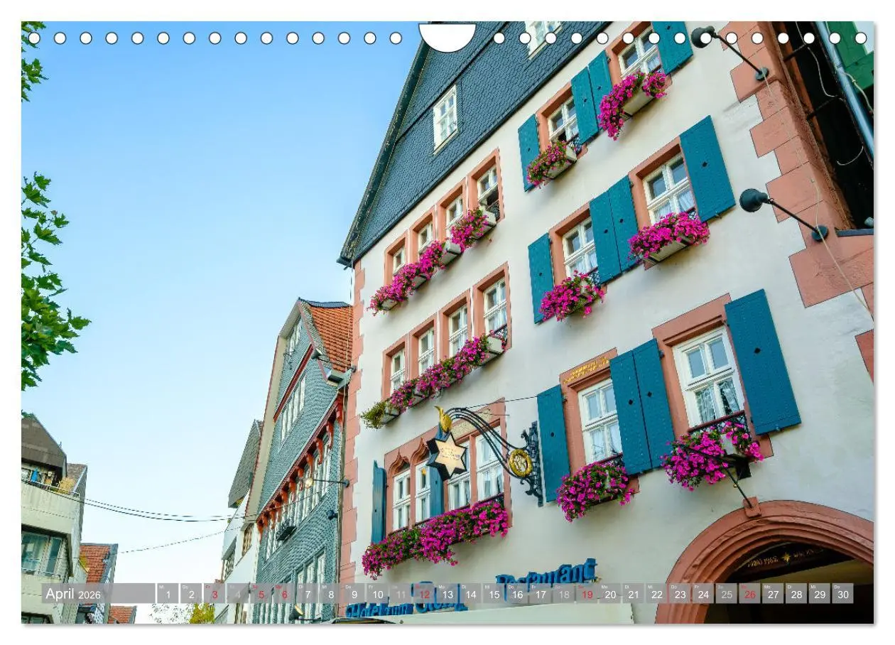 Bild: 9783516081022 | Ein Blick auf Bad Hersfeld (Wandkalender 2026 DIN A4 quer),...