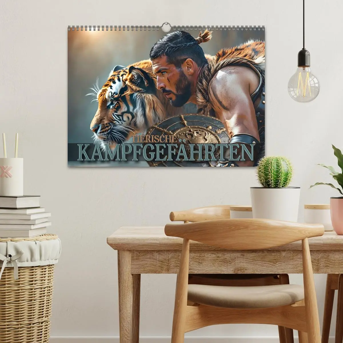 Bild: 9783516601022 | Tierische Kampfgefährten (Wandkalender 2026 DIN A3 quer), CALVENDO...