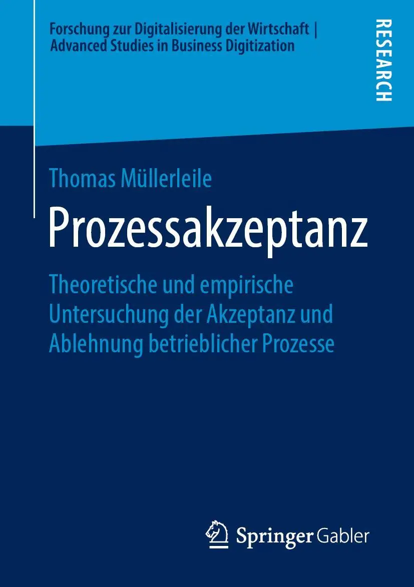 Cover: 9783658271022 | Prozessakzeptanz | Thomas Müllerleile | Taschenbuch | xvii | Deutsch