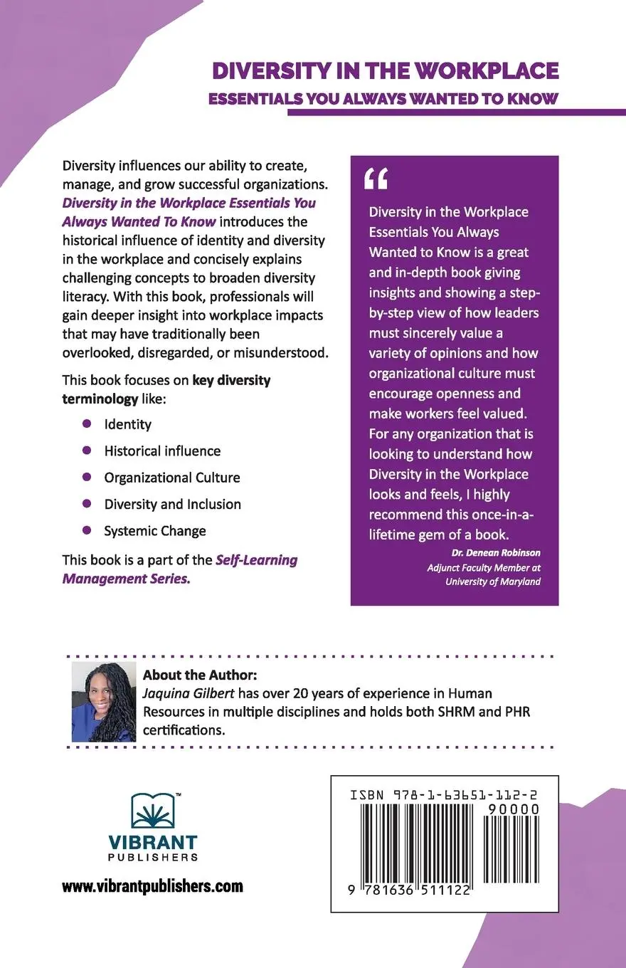 Rückseite: 9781636511122 | Diversity in the Workplace Essentials You Always Wanted To Know | Buch