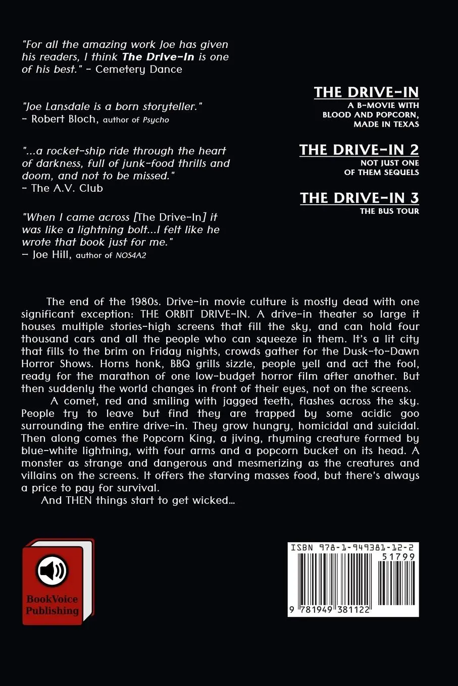 Rückseite: 9781949381122 | The Complete Drive-In | The Drive-In / The Drive-In 2 / The Drive-In 3