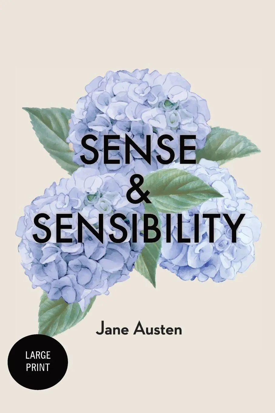 Cover: 9782383041122 | Sense and Sensibility | Large Print | Jane Austen | Taschenbuch | 2023
