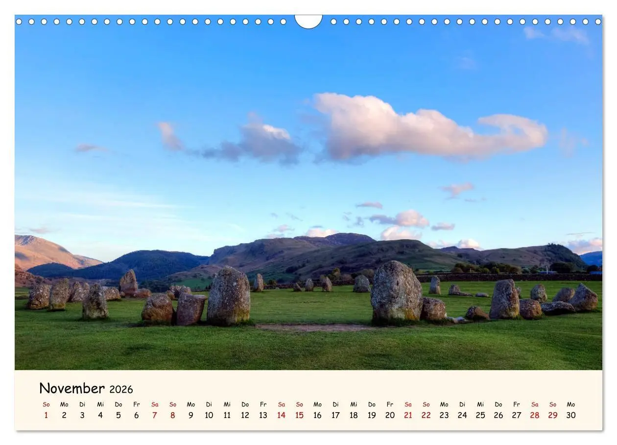 Bild: 9783457811122 | Lake District England (Wandkalender 2026 DIN A3 quer), CALVENDO...