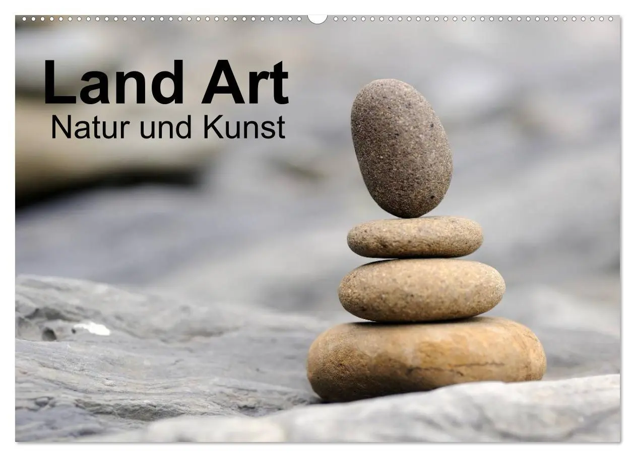 Cover: 9783516141122 | Land Art - Natur und Kunst (Wandkalender 2026 DIN A2 quer),...