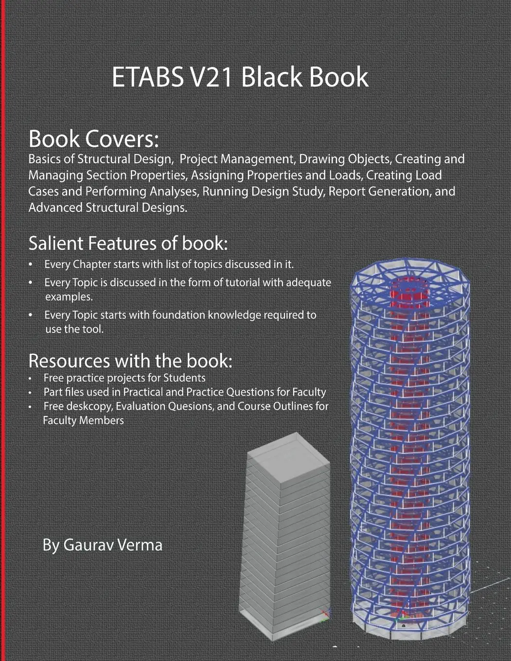Cover: 9781774591222 | ETABS V21 Black Book | Gaurav Verma | Taschenbuch | Englisch | 2023