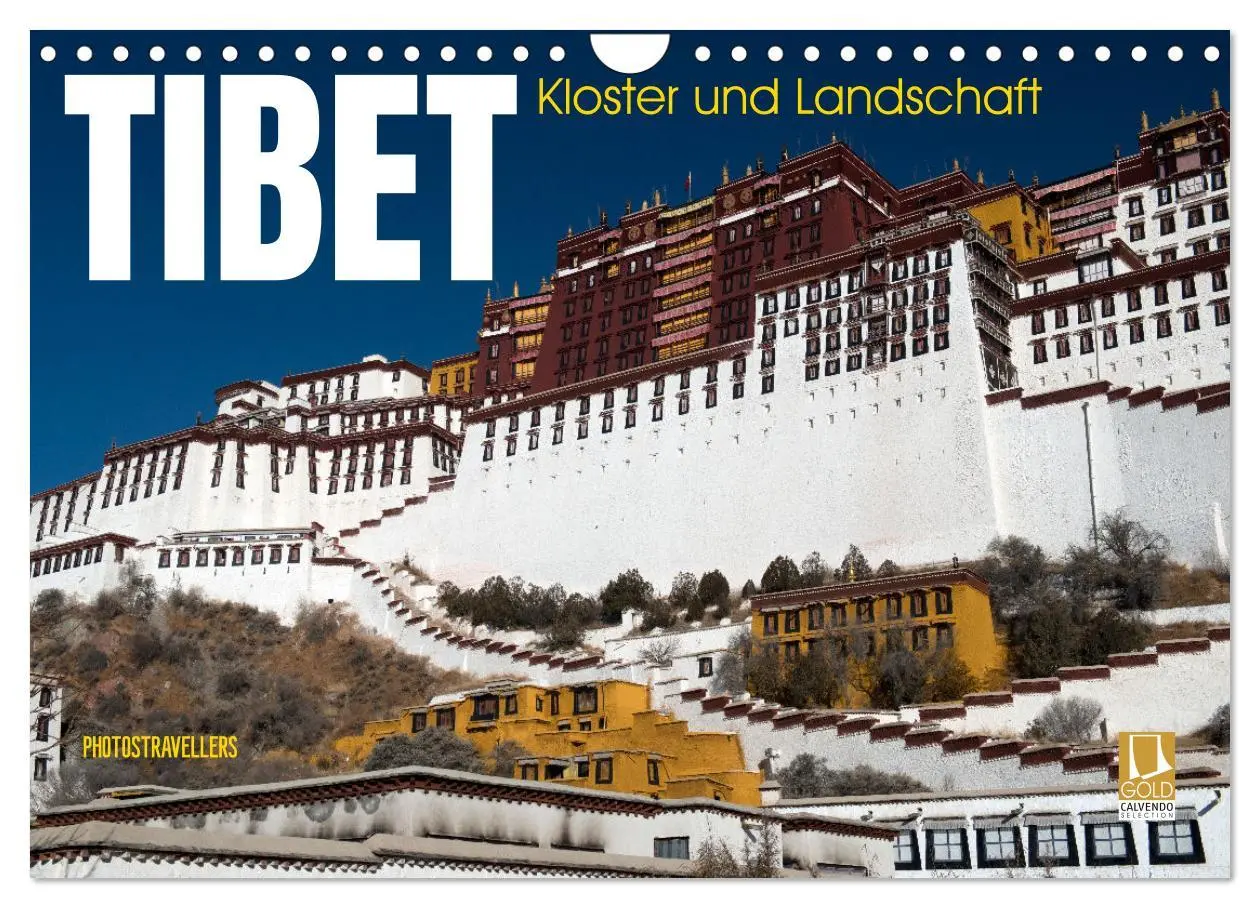 Cover: 9783457351222 | Tibet - Kloster und Landschaft (Wandkalender 2026 DIN A4 quer),...