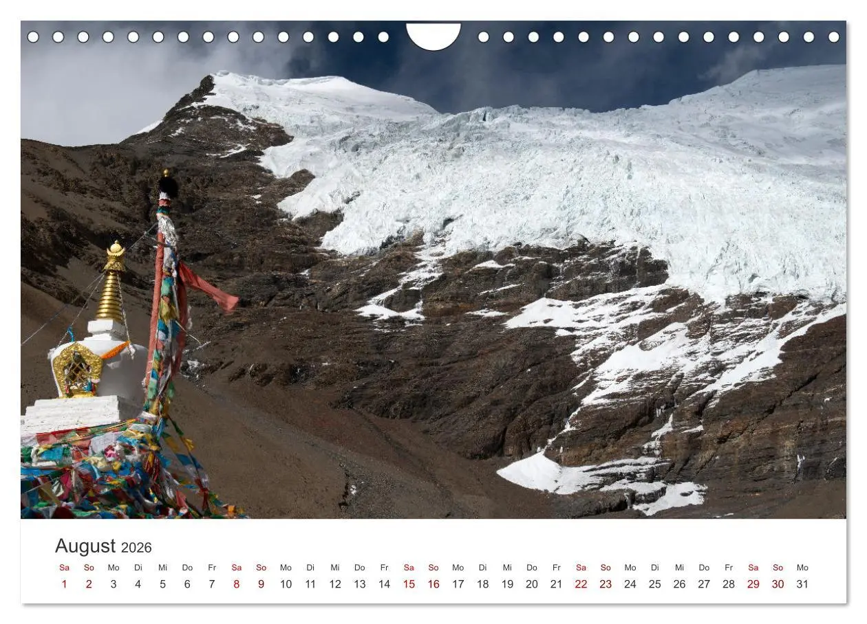 Bild: 9783457351222 | Tibet - Kloster und Landschaft (Wandkalender 2026 DIN A4 quer),...