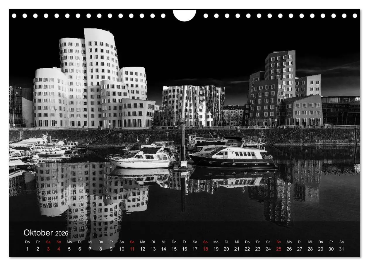 Bild: 9783516061222 | Düsseldorf Ansichten in Schwarz-Weiß (Wandkalender 2026 DIN A4...